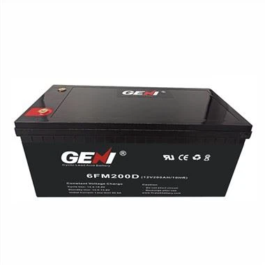 Baterie de 12 V 200 Ah sigilată cu plumb și acid